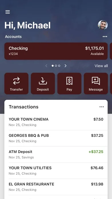 First Bank of MT screenshot 1