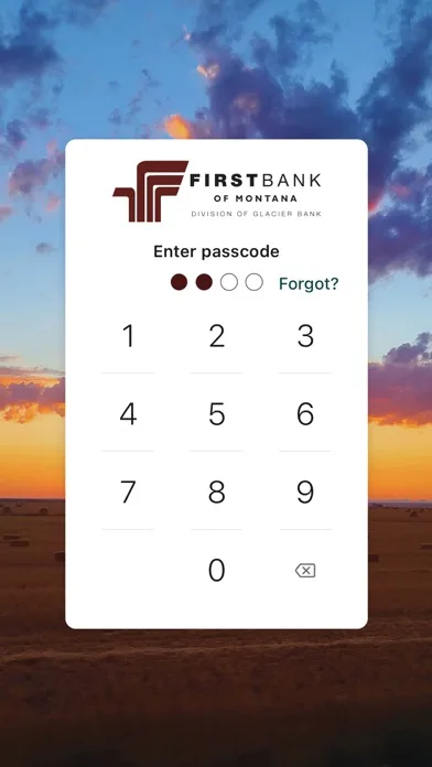 First Bank of MT screenshot 2