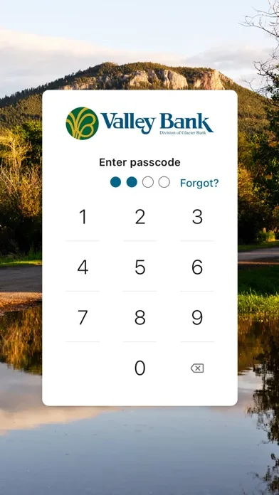 Valley Bank screenshot 2