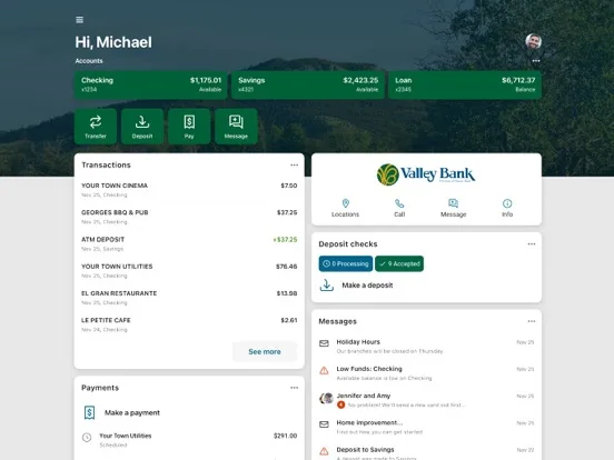 Valley Bank screenshot 5
