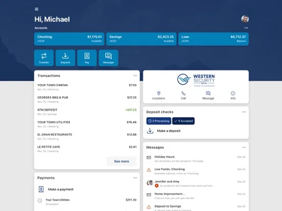 Western Security Bank screenshot 5