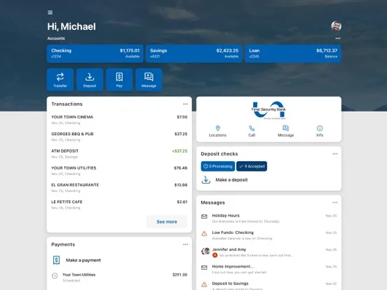 First Security Bank Bozeman screenshot 5