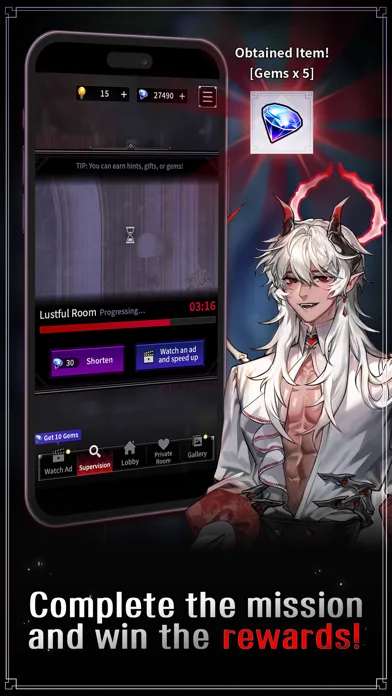 Kiss in Hell:Fantasy Otome screenshot 4