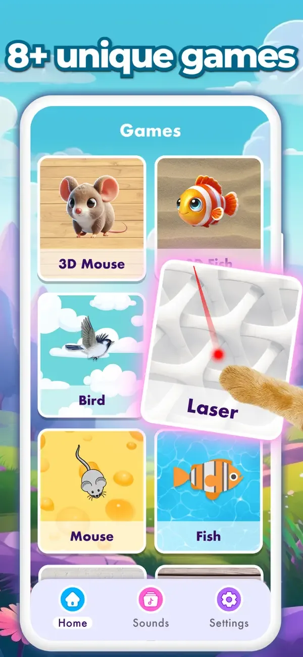 Cat Games for Cats: Fishing screenshot 3