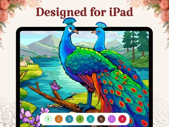 Vista Color: Coloring Book HD screenshot 1