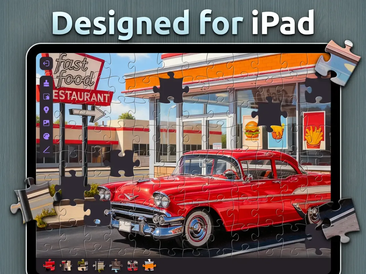 Jigsawpad® - jigsaw puzzles HD screenshot 1
