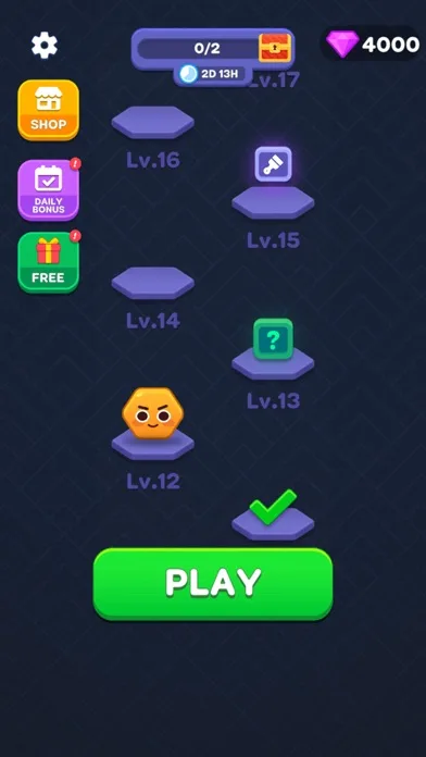 Nuts & Bolts, Color Screw Sort screenshot 1