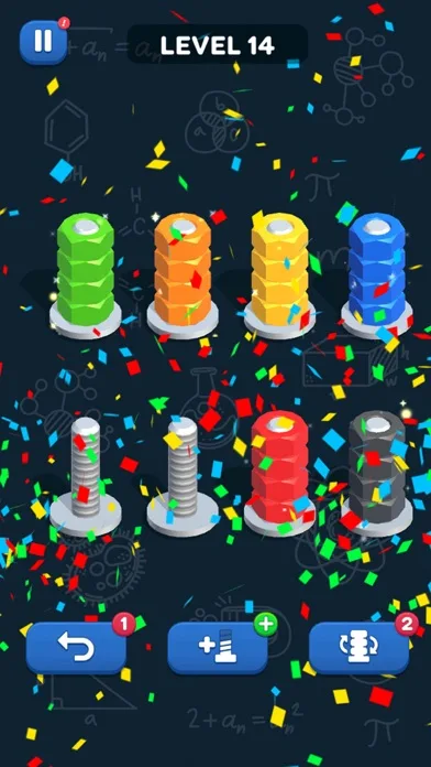 Nuts & Bolts, Color Screw Sort screenshot 5