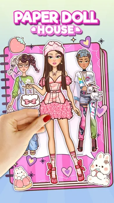 DIY Paper Doll: Dress Up Dolls screenshot 1