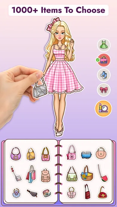 DIY Paper Doll: Dress Up Dolls screenshot 3