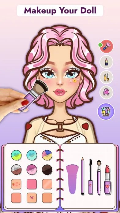 DIY Paper Doll: Dress Up Dolls screenshot 4