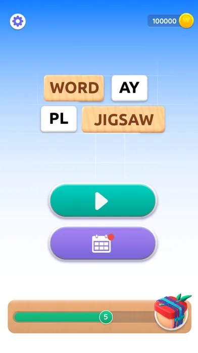 Word Jigsaw: Brain Teaser screenshot 1
