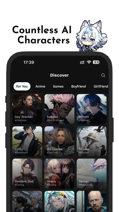 CrossWorld AI - Roleplay Chat screenshot 2