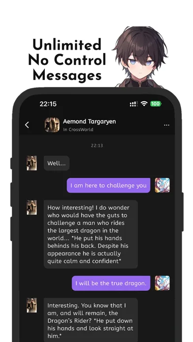 CrossWorld AI - Roleplay Chat screenshot 3