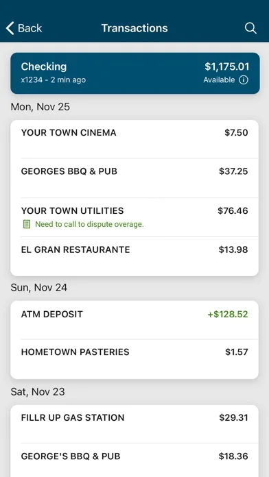 Foothills Bank screenshot 4