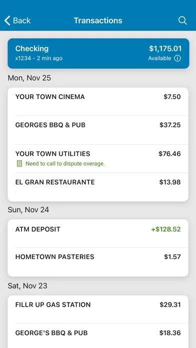 Heritage Bank NV screenshot 4