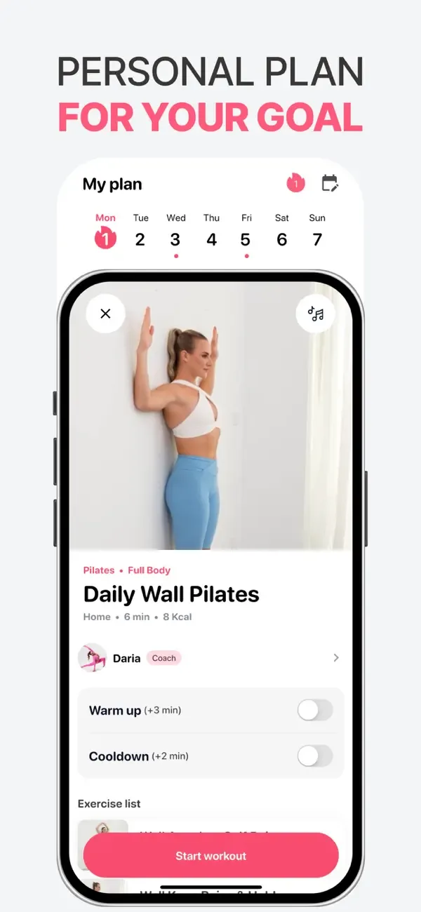 Fitny - Stretching & Fitness screenshot 2