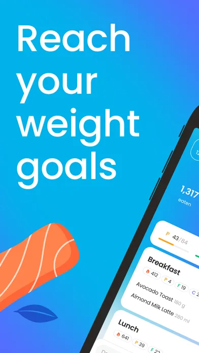 Calorie Counter & Food Tracker screenshot 1