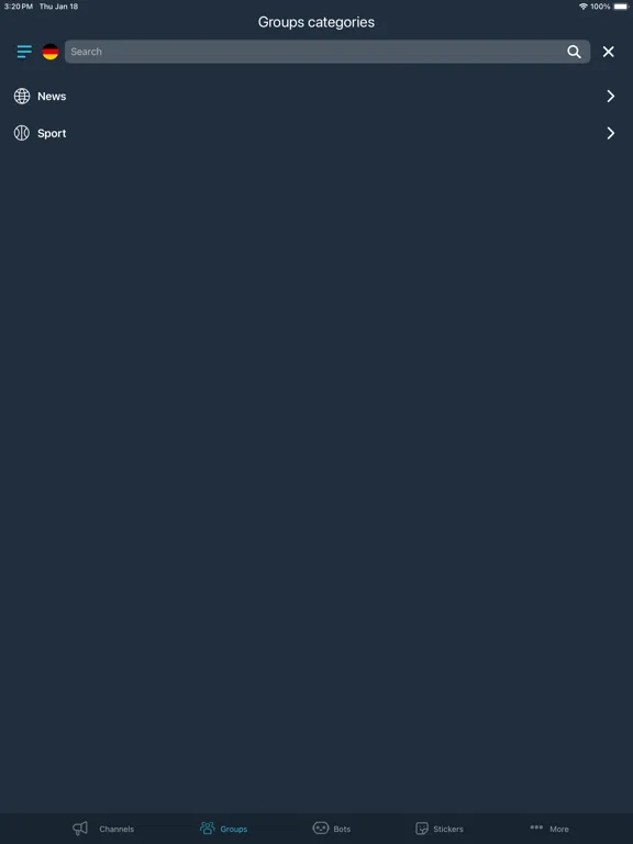 Telegram Channel Hub Group App screenshot 2