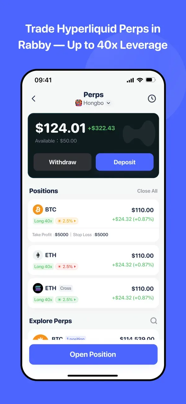 Rabby Wallet - Crypto & EVM screenshot 2