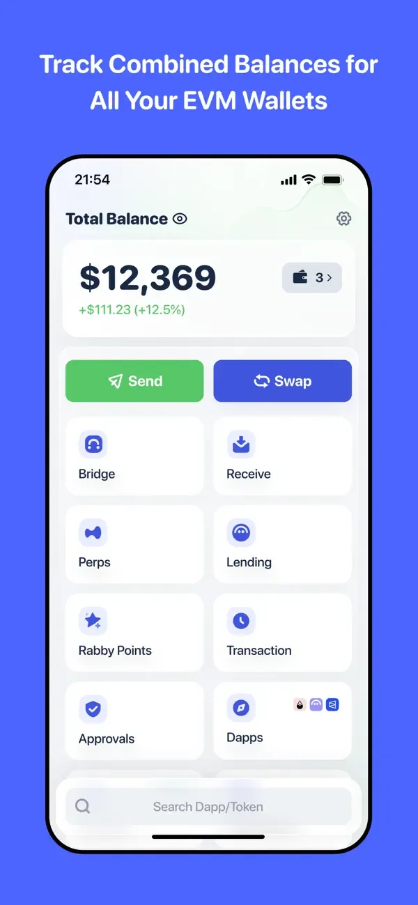 Rabby Wallet - Crypto & EVM screenshot 3