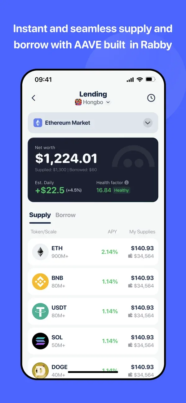 Rabby Wallet - Crypto & EVM screenshot 4