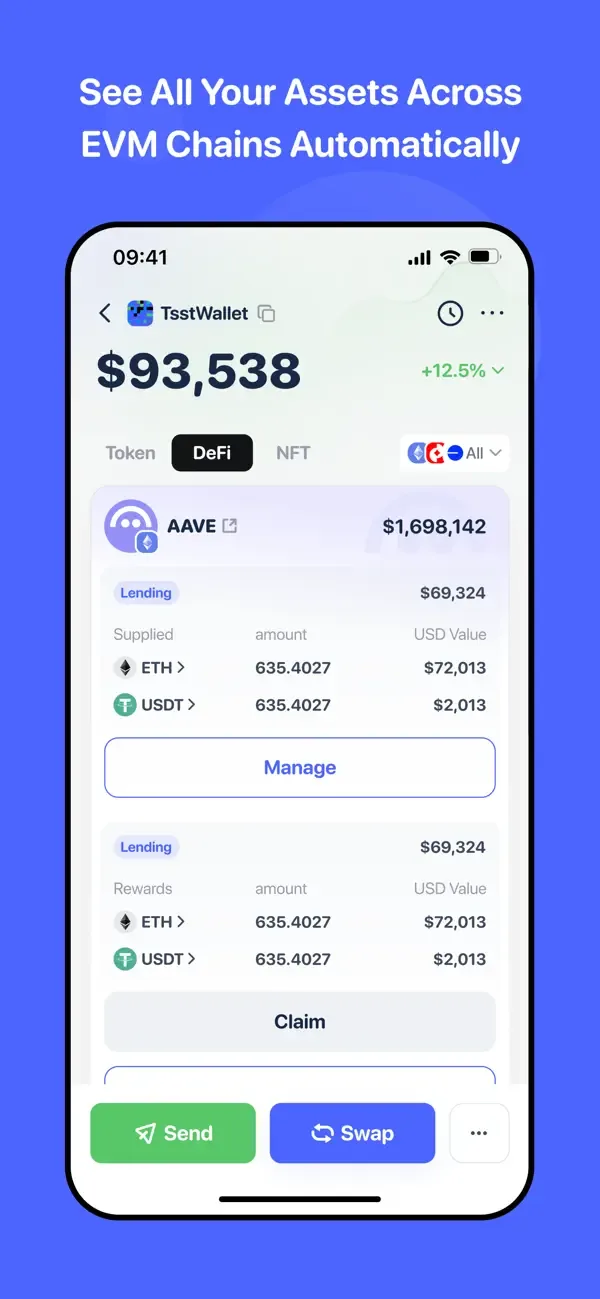 Rabby Wallet - Crypto & EVM screenshot 5