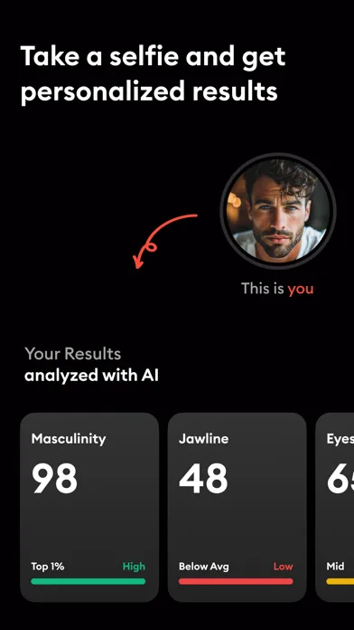 LooksMax AI screenshot 2