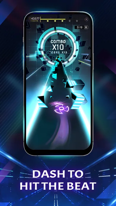 Beat Galaxy: Dash Music Game screenshot 2