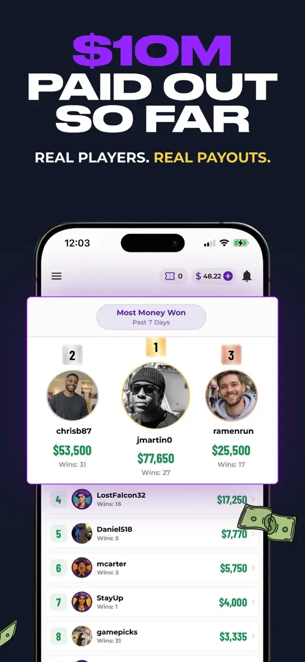 Wanna Parlay - Fantasy Sports screenshot 2