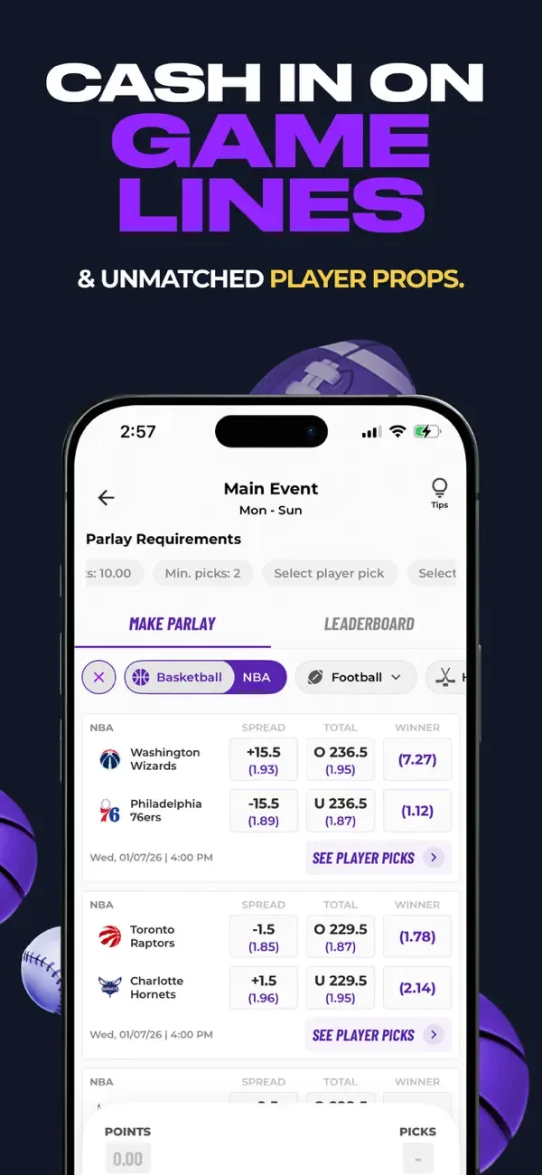 Wanna Parlay - Fantasy Sports screenshot 4
