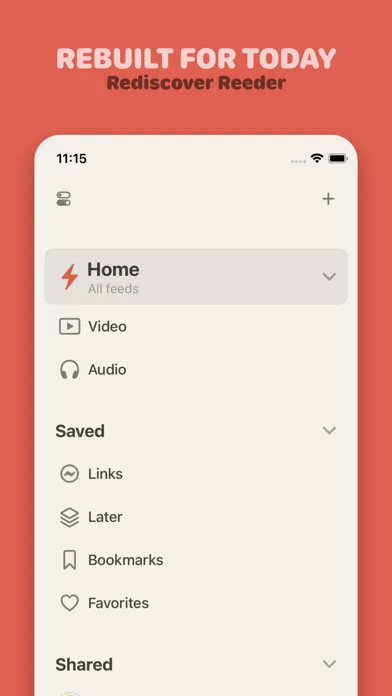 Reeder. screenshot 1