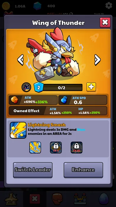 Cluck Avengers - Idle RPG screenshot 2