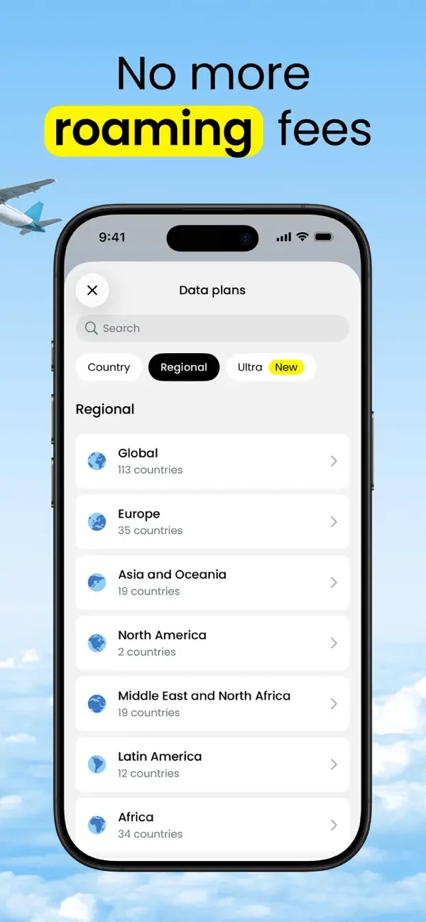 Saily eSIM: Travel & Data screenshot 3