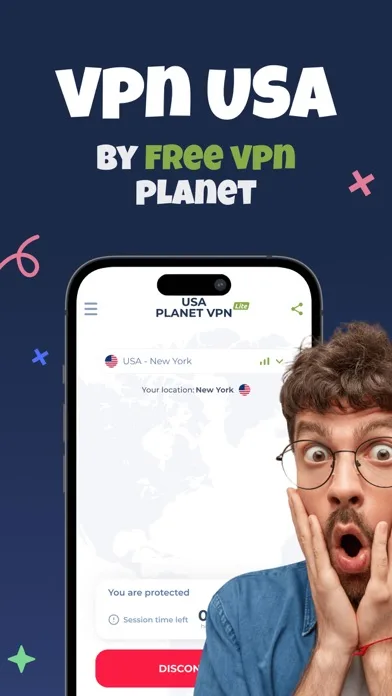 USA VPN - Private & Fast screenshot 1
