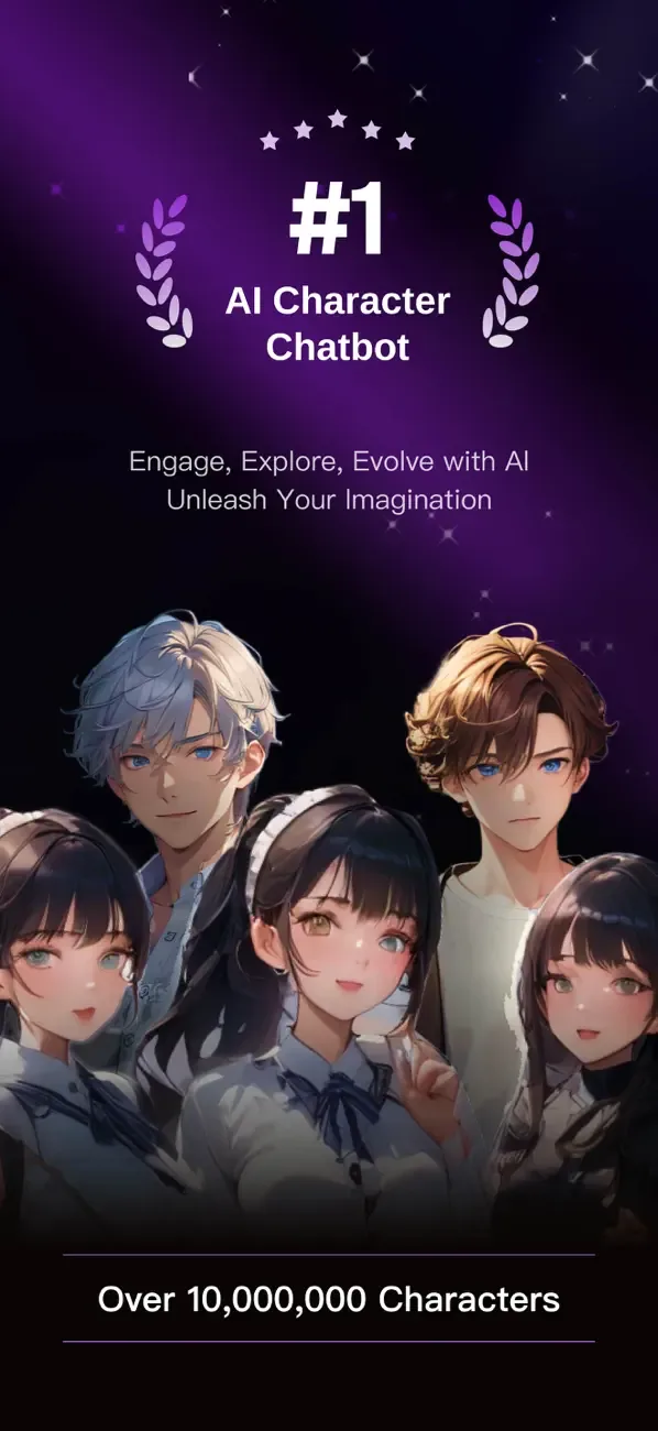 J.AI - AI Friends Chat screenshot 1