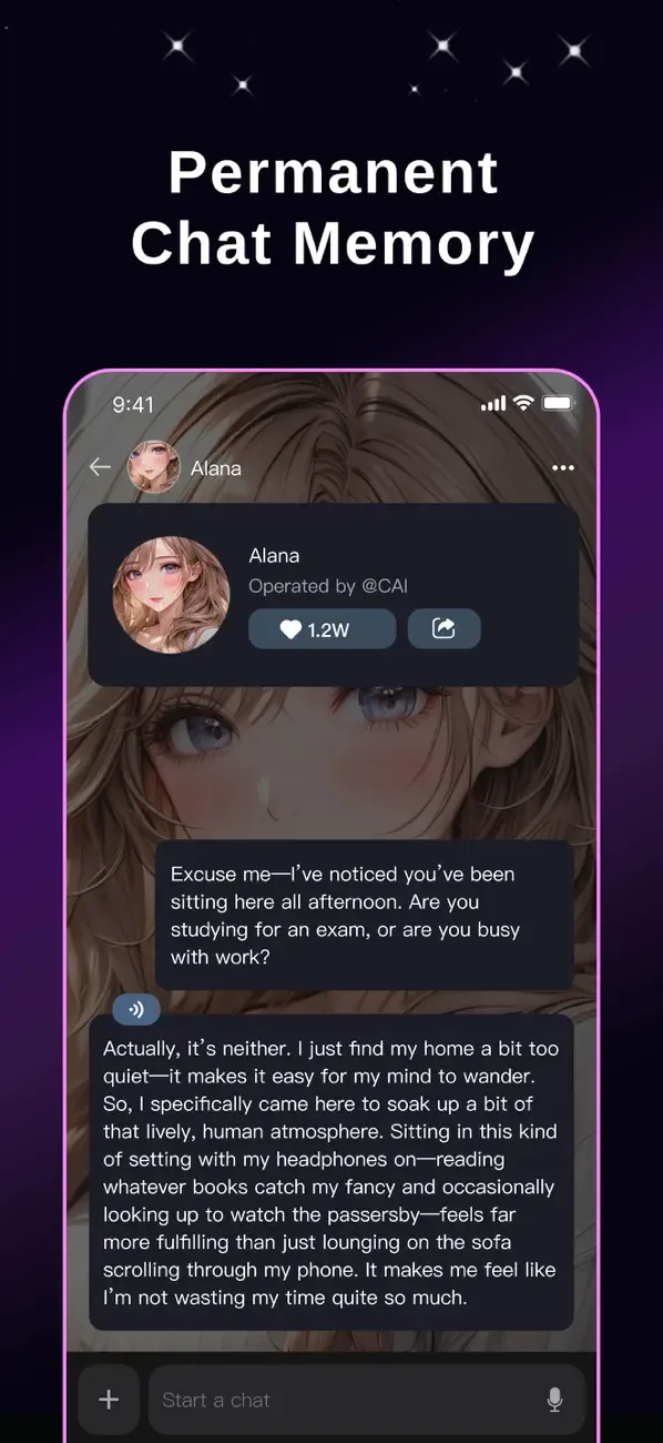 J.AI - AI Friends Chat screenshot 5