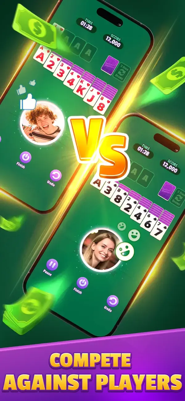 Solitaire Venture: Win Cash screenshot 4