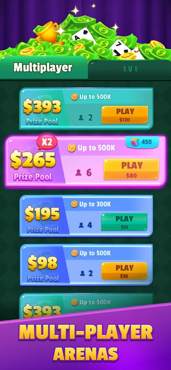 Solitaire Venture: Win Cash screenshot 5
