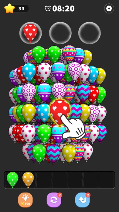 Balloon Triple Match: Match 3D screenshot 2