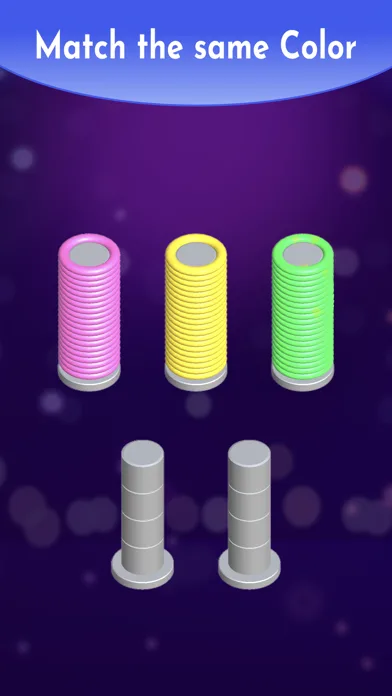 Slinky Sort Puzzle screenshot 1