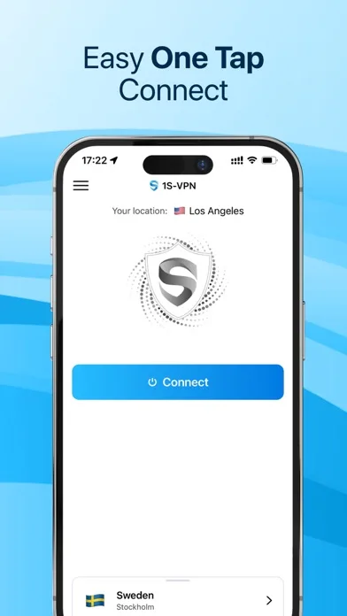 1S VPN- Secure Unlimited Proxy screenshot 1