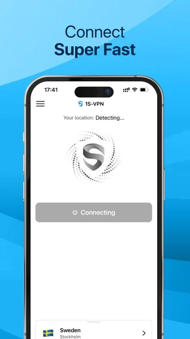 1S VPN- Secure Unlimited Proxy screenshot 3