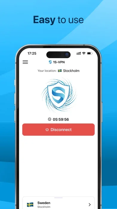 1S VPN- Secure Unlimited Proxy screenshot 4