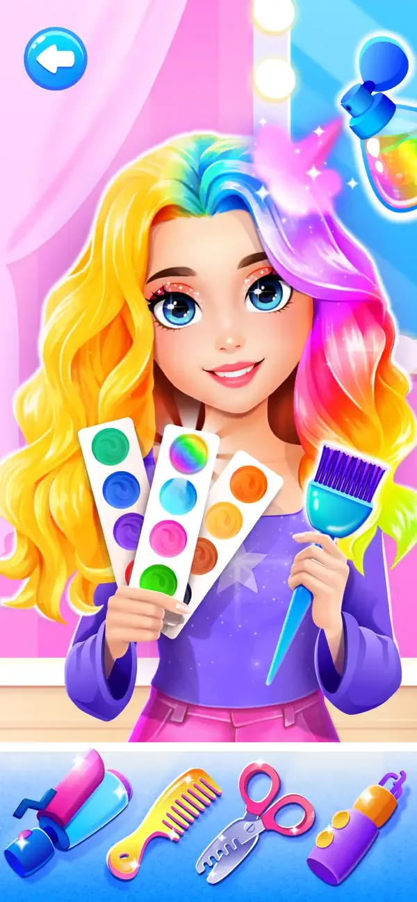 Hair Salon Games for Kids 2-5 screenshot 4