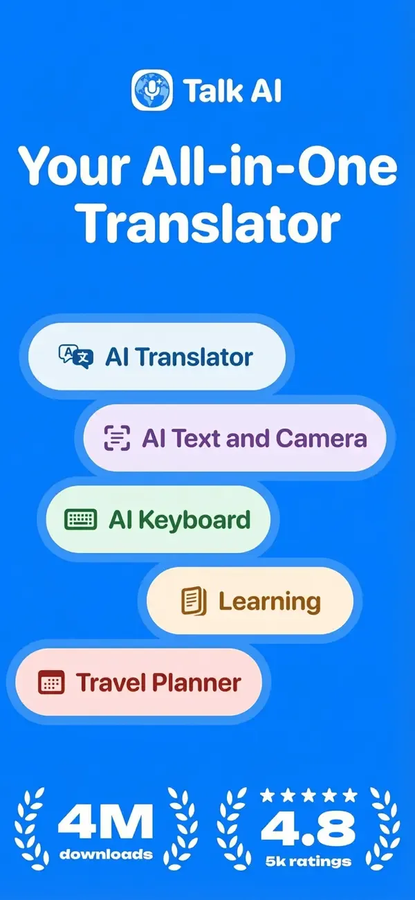 Translate your Voice - Talk AI screenshot 1