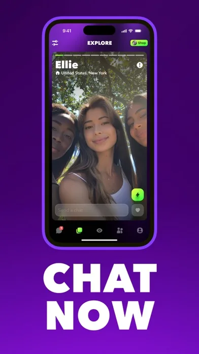PNK – chat now screenshot 1