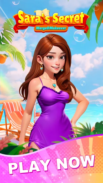 Sara's Secret : Merge&Makeover screenshot 1