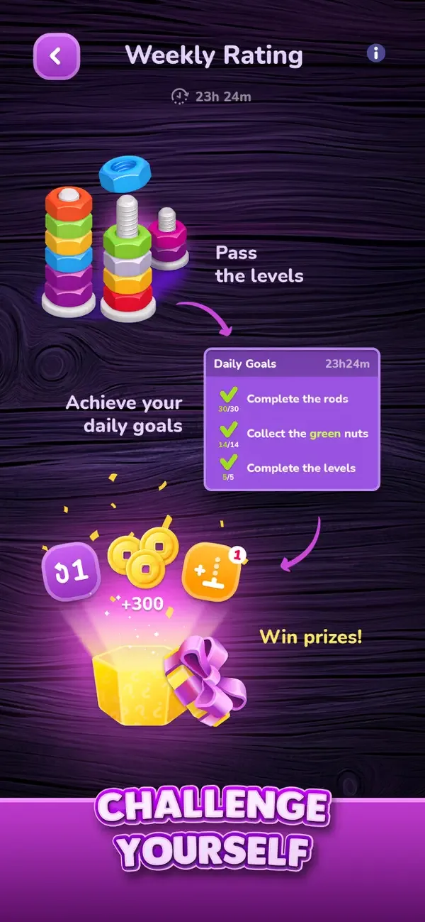 Nut Sort: Color Sorting Game screenshot 4
