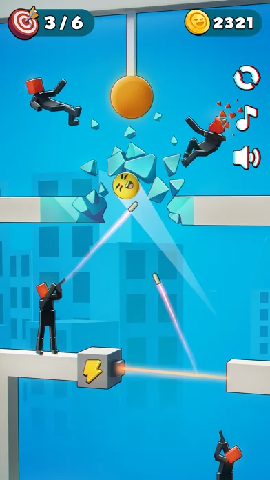 Bullet Smile: Ragdoll Puzzles screenshot 3